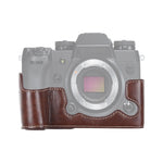 Mezza custodia in pelle PU per Fujifilm X-H1