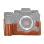 Mezza custodia in pelle PU per Fujifilm X-H1