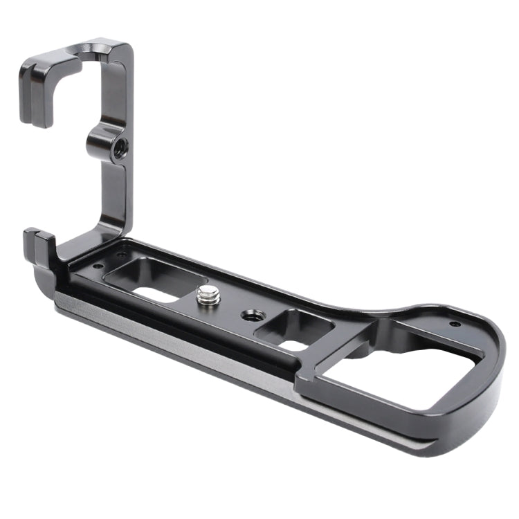 FITTEST LB-A6500 Supporto base per staffa per piastra a sgancio rapido per riprese verticali per Sony ILCE-6500 (A6500) Testa a sfera in metallo per fotocamera
