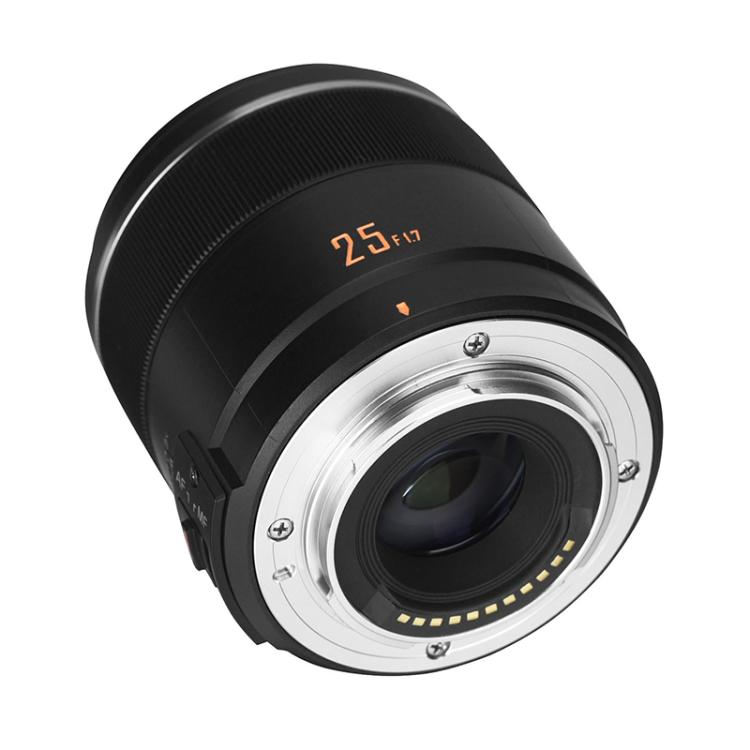 Obiettivo YONGNUO YN25mm F1.7M STM con attacco M4/3 per Panasonic / Olympus, YN25mm F1.7M
