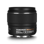 Obiettivo a focale fissa standard YONGNUO YN42.5mm F1.7M II con attacco M4/3, YN42.5mm F1.7M II