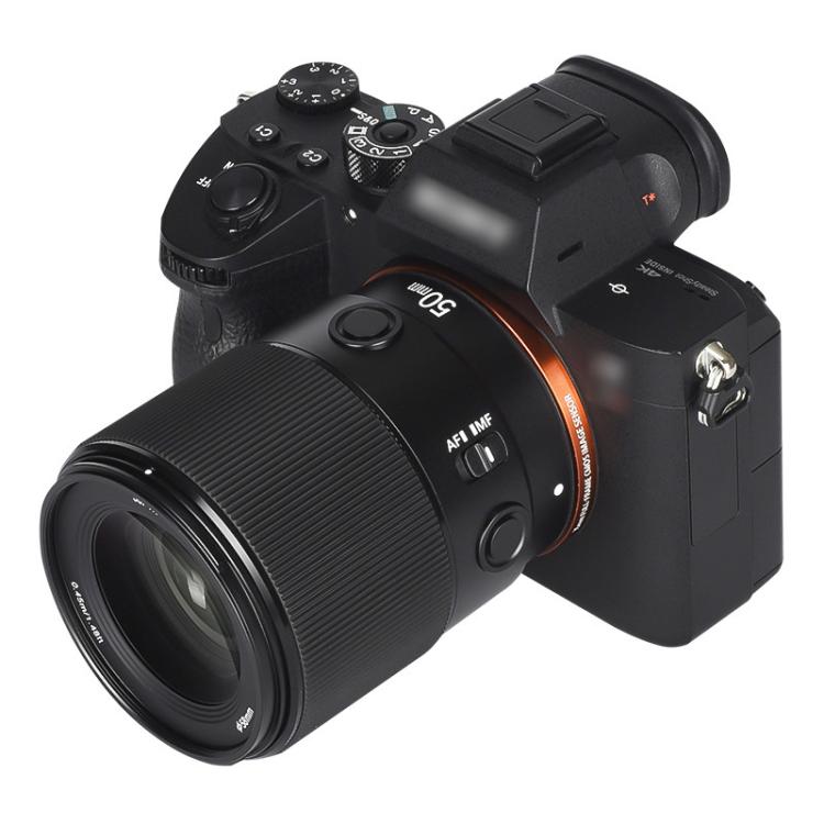 Obiettivo YONGNUO YN50mm F1.8S DF DSM Full Frame Auto Focus Standard Prime per fotocamere mirrorless Sony con attacco E, YN50mm F1.8S Full Frame