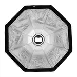 TRIOPO KS55 Diffusore Softbox parabolico Speedlite Flash ottagonale da 55 cm con maniglia per montaggio su staffa, KS55