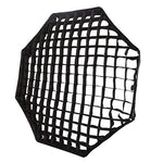 TRIOPO S120 Diametro 120 cm Griglia a nido d'ape Ottagonale Softbox Riflettore Diffusore per Studio Speedlite Flash Softbox, Diameter 120cm