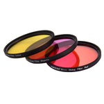 Filtro subacqueo 3 colori 58mm per GoPro HERO5/6/7
