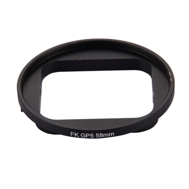 Filtro UV 58mm per GoPro HERO5 Black con cappuccio