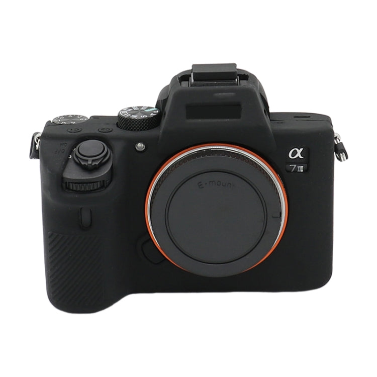 Per Sony A7III / A7S3 / A7RIII / A7SIII Custodia protettiva in morbido silicone, For Sony A7 III / ILCE-7M3 / A7R III