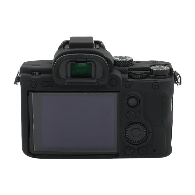 Per Sony A7III / A7S3 / A7RIII / A7SIII Custodia protettiva in morbido silicone, For Sony A7 III / ILCE-7M3 / A7R III