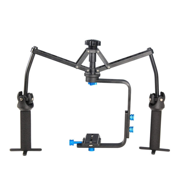 YELANGU YLG-0108F Stabilizzatore Spider con Piastra a Sgancio Rapido per Videocamera DV Videocamera DSLR