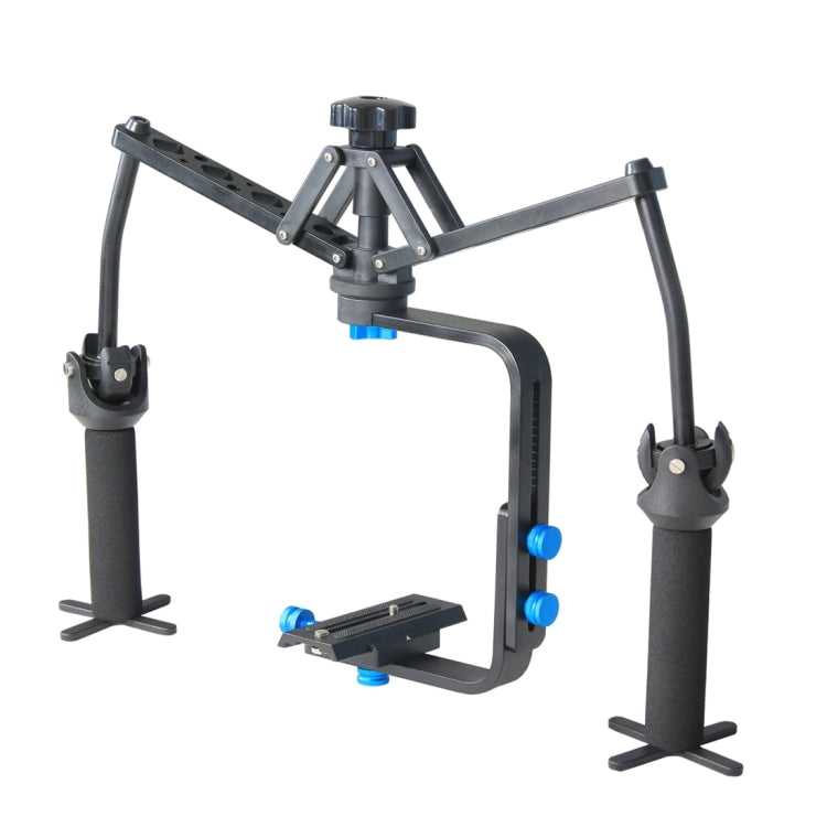 YELANGU YLG-0108F Stabilizzatore Spider con Piastra a Sgancio Rapido per Videocamera DV Videocamera DSLR