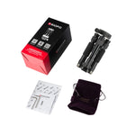 Treppiede portatile regolabile in lega di alluminio TRIOPO T226 con testa a sfera D-0 per fotocamera reflex, T226