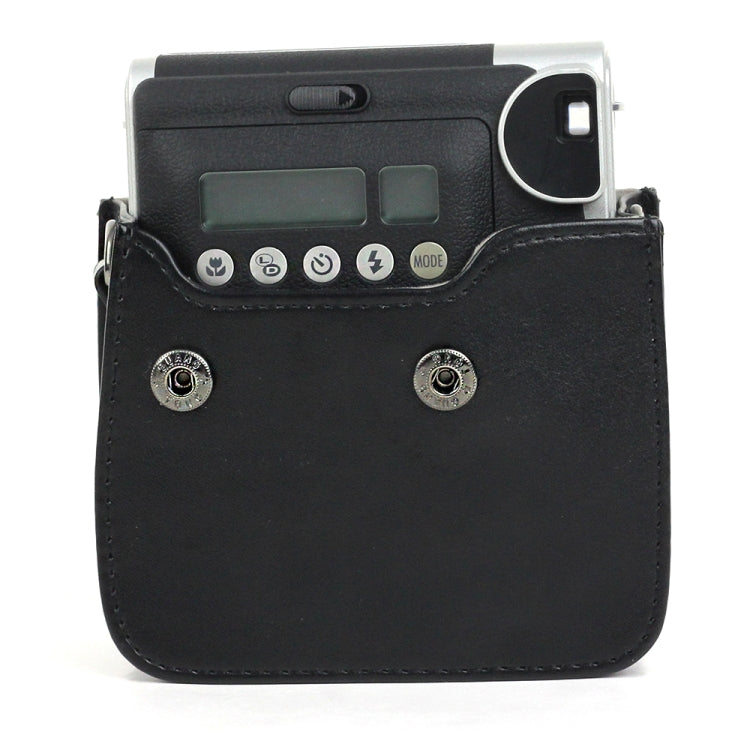 Borsa protettiva per fotocamera in pelle PU per fotocamera FUJIFILM Instax Mini 90, con tracolla regolabile, For FUJIFILM Instax Mini 90