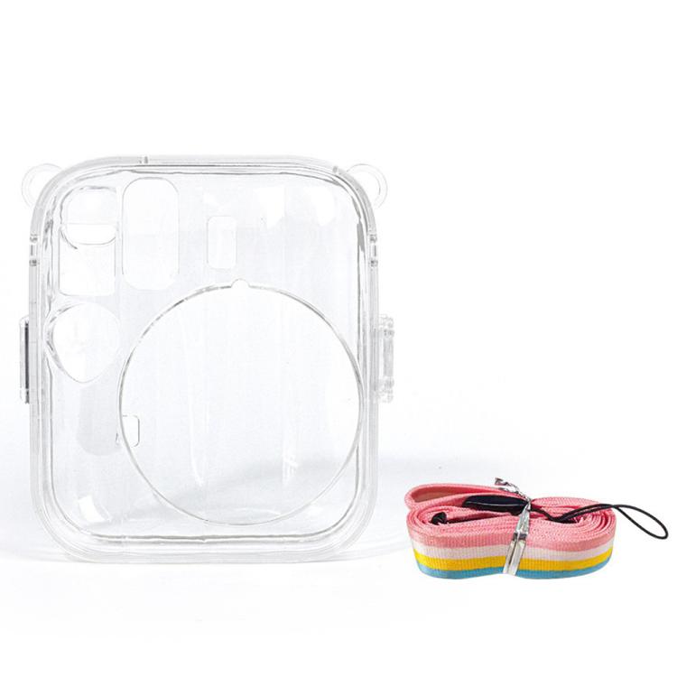 Custodia protettiva in cristallo con tracolla per FUJIFILM instax mini 13., For FUJIFILM instax mini 13