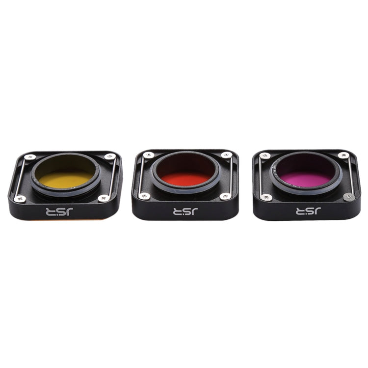 Filtro lenti colorate Snap-on 3 in 1 per GoPro HERO6/5