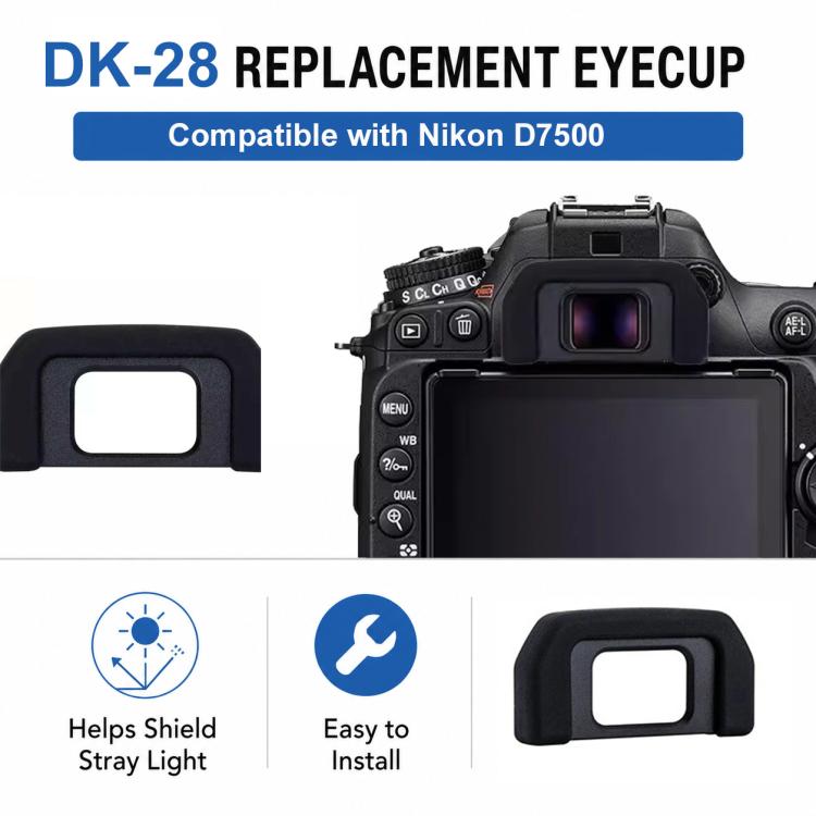 Oculare DK-28 per Nikon D7500 protezione mirino