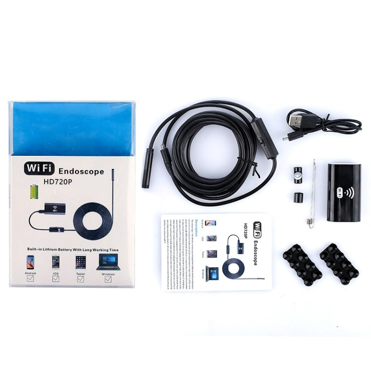 Endoscopio Wi-Fi 8mm HD per smartphone con cavo 3,5m