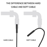 Endoscopio Wi-Fi impermeabile 8mm cavo flessibile 5m HD