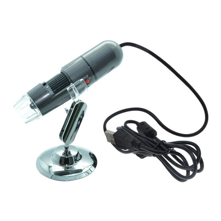 Microscopio digitale USB 1000X con sensore HD 0,3 MP e 8 LED