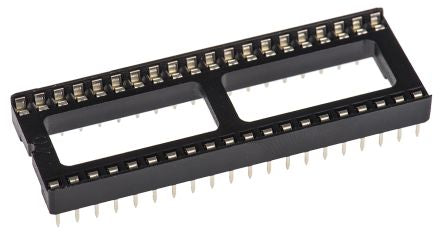 Zoccolo per integrato 40 piedini DIP-40 confezione 5 pezzi