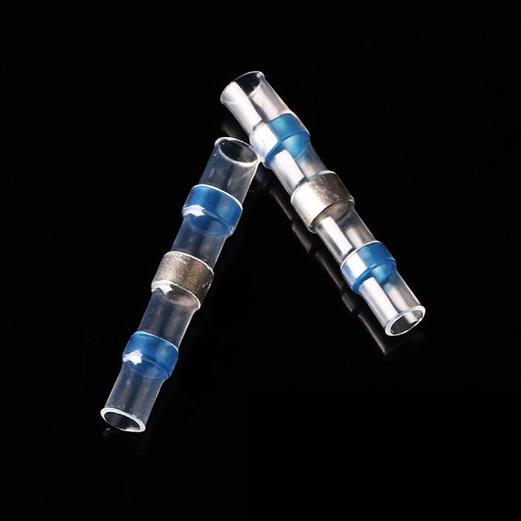 100 pz Terminali filo termoretraibili 1.5-2.5mm blu