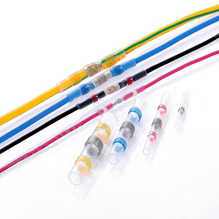 100 pz Terminali filo termoretraibili 1.5-2.5mm blu