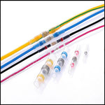Connettori termorestringenti 4-6mm gialli 100 pezzi
