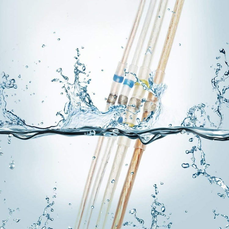 Connettori termorestringenti 4-6mm gialli 100 pezzi