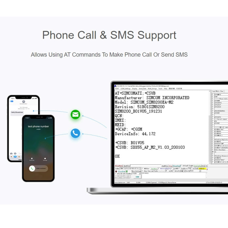 Modulo 5G SIM8200EA-M2 Snapdragon X55 per Jetson Nano