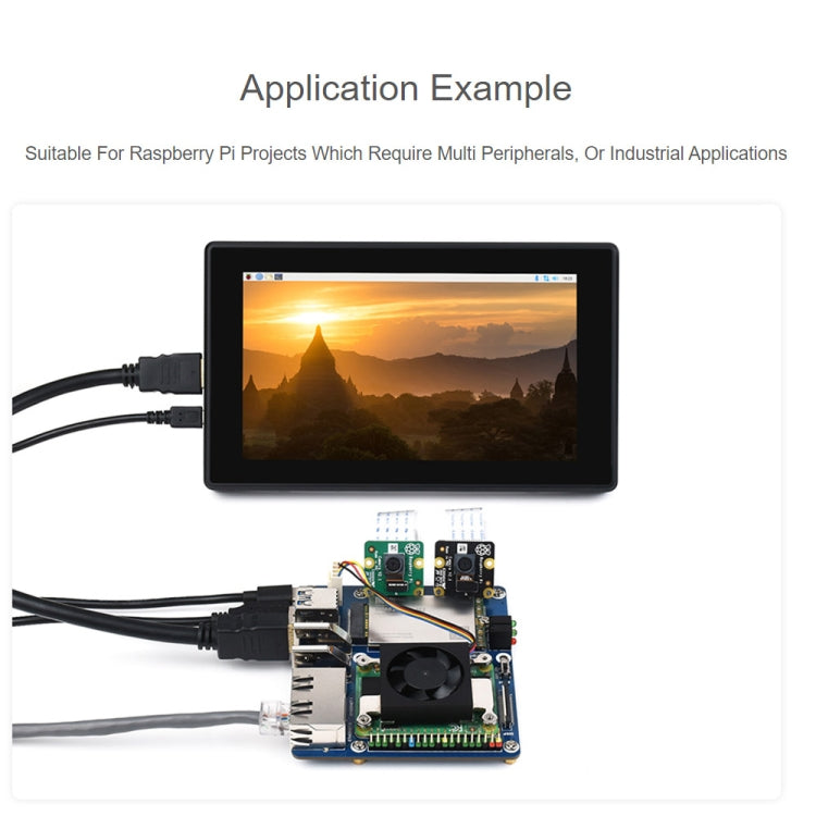 Scheda base Waveshare Dual Gigabit Ethernet per Raspberry Pi CM4 - immagine 6