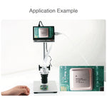 Kit microscopio Raspberry Pi con schermo 4,3" e fotocamera 12 MP