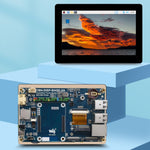 Espansione touch screen 5 pollici per Raspberry Pi CM4 con PoE