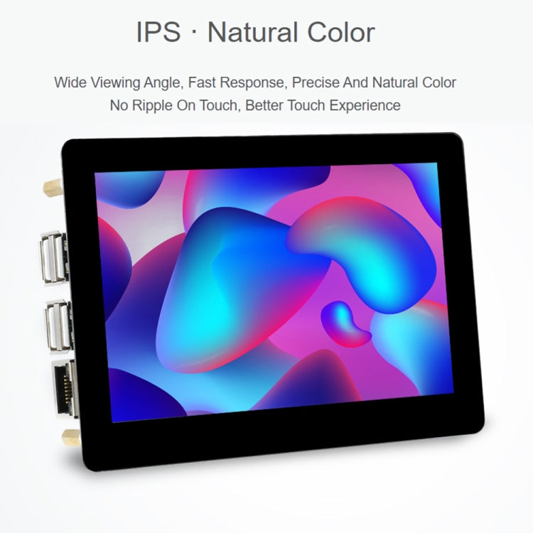 Espansione touch screen 5 pollici per Raspberry Pi CM4 con PoE