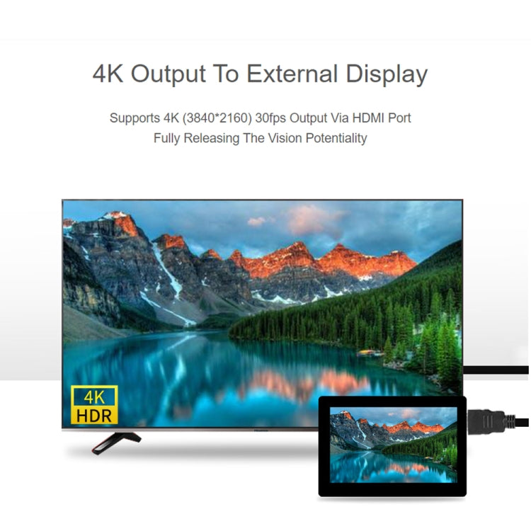 Espansione touch screen 5 pollici per Raspberry Pi CM4 con PoE