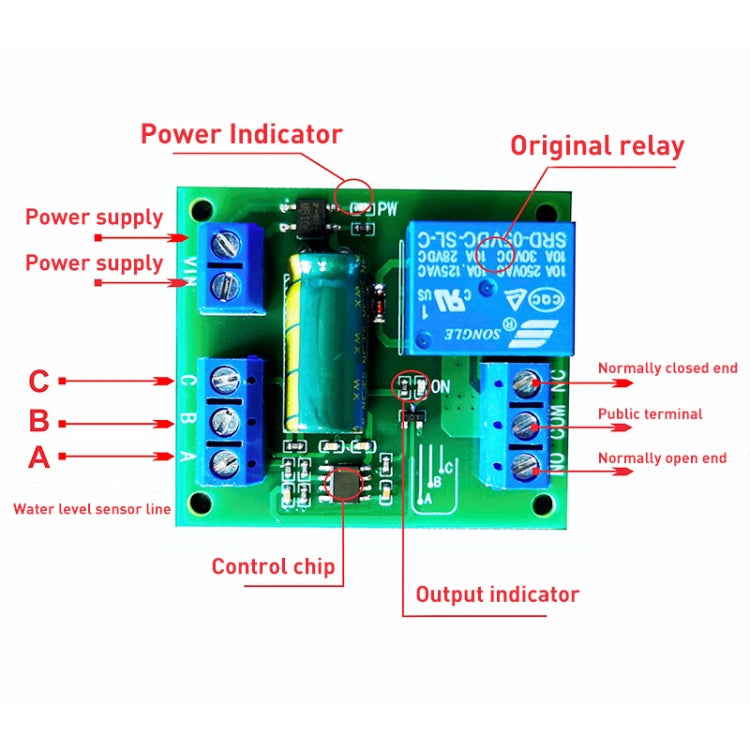 Sensore livello liquido serbatoio acqua 5V automatico