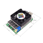 Carico elettronico USB regolabile LD25 25W 4A 25V