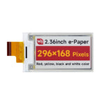 Pannello display Waveshare 2,36 pollici 296x168 E-Paper
