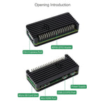 Custodia in lega di alluminio per Raspberry Pi Zero 2 W