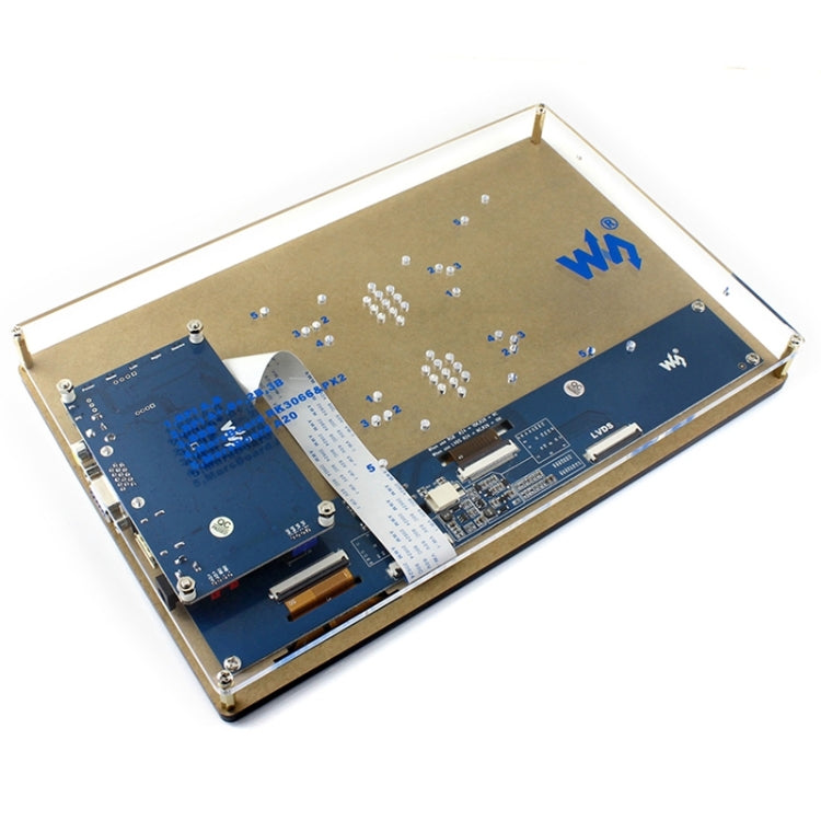 LCD touch screen resistivo 10,1 pollici HDMI con custodia