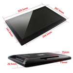 LCD touch screen capacitivo 13,3" HDMI con vetro temperato