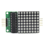Modulo MAX7219 Red Dot Matrix 5V per Arduino