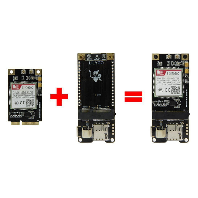 Modulo sviluppo TTGO T-PCIE ESP32-WROVER-B con SIM7000G