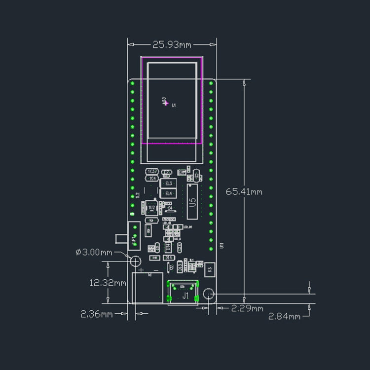Modulo TTGO T-Koala ESP32 Bluetooth WiFi 4MB Flash