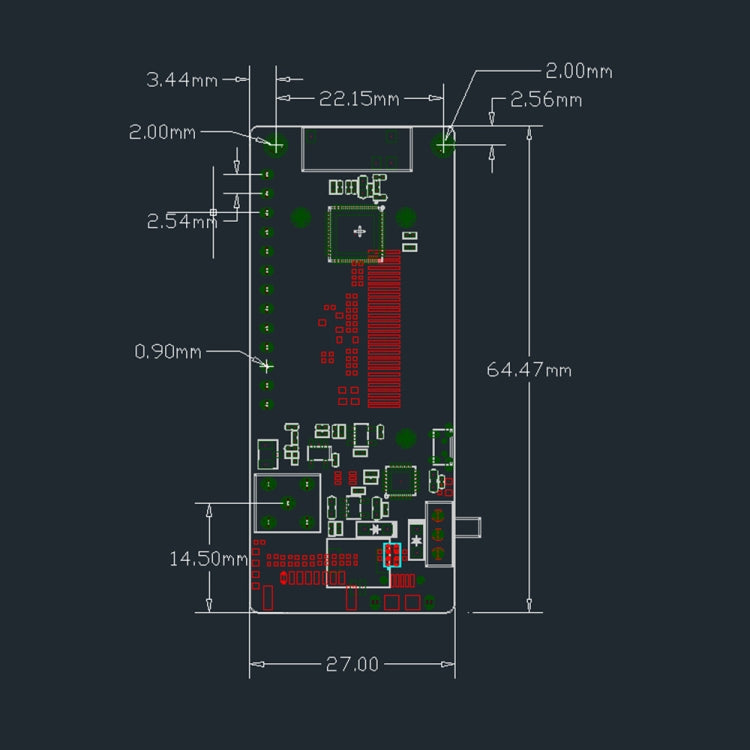 Modulo wireless TTGO LORA32 V2.1 ESP32 868MHz con OLED 0,96"