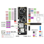 Modulo TTGO T-Beam v1.0 ESP32 WiFi Bluetooth GPS LoRa 433MHz