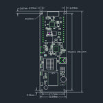 Modulo TTGO T-Beam v1.0 ESP32 WiFi Bluetooth GPS LoRa 433MHz