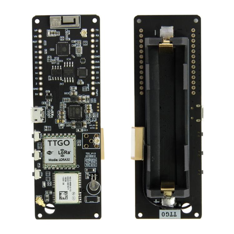 Modulo TTGO T-Beam ESP32 WiFi Bluetooth GPS LORA 868MHz