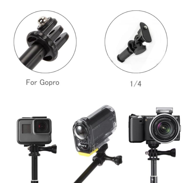 Asta selfie universale in lega di alluminio 25-75 cm