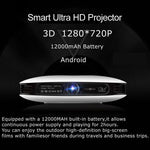 Wejoy DL-S9 Proiettore Laser 220 Lumen 1280x720 Android 6.0