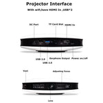 Wejoy DL-S9 Proiettore Laser 220 Lumen 1280x720 Android 6.0