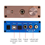 Amplificatore audio digitale con DAC NK-P90 in fibra coassiale